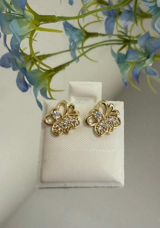 Aretes “Mariposa Brillante”